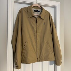 Ralph Lauren Polo Men's Classic Tan Jacket